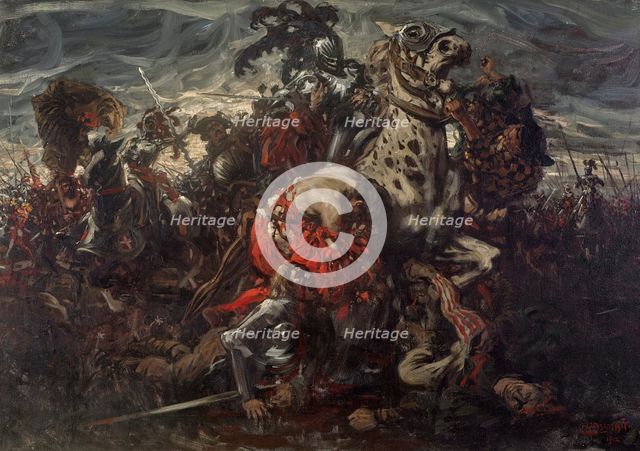 The Battle of Pavia, 1912. Creator: Hassmann, Karl Ludwig (1869-1933).