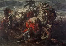 The Battle of Pavia, 1912. Creator: Hassmann, Karl Ludwig (1869-1933)