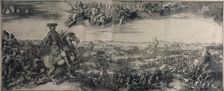 The Battle of Poltava on 27 June 1709, 1715. Artist: Zubov, Alexei Fyodorovich (1682-after 1750)