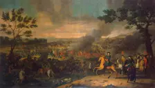 The Battle of Poltava on 27th June 1709, 1717-1718. Creator: Caravaque, Louis (1684-1754)