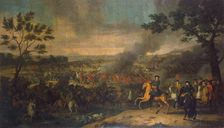 The Battle of Poltava on 27th June 1709, 1717-1718. Creator: Caravaque, Louis (1684-1754)