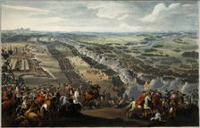 The Battle of Poltava on 27th June 1709, after 1724. Creator: Martin, Pierre-Denis II (1663-1742)