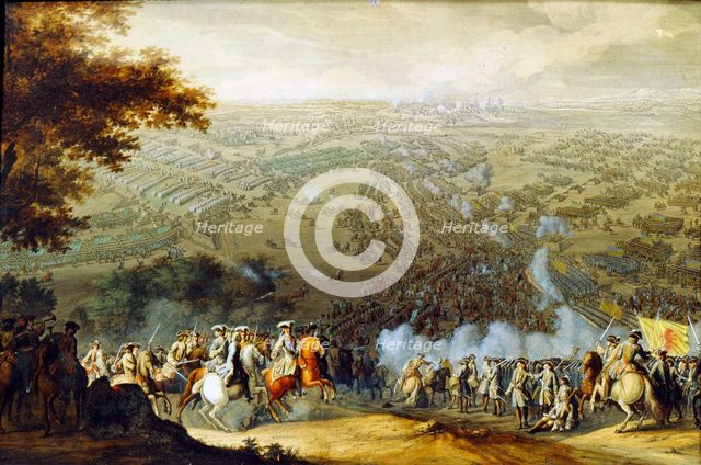 The Battle of Poltava in 1709', 1724.