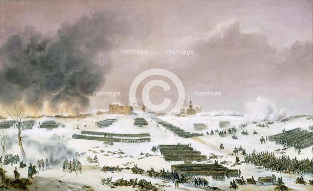 The Battle of Preussisch-Eylau on February 7, 1807. Artist: Fort, Jean-Antoine-Siméon (1793-1861)