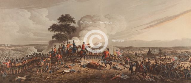The Battle of Quatre Bras on 16 June 1815, 1816.