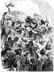 The Battle of Schellenberg, Austria, 1704 (19th century)