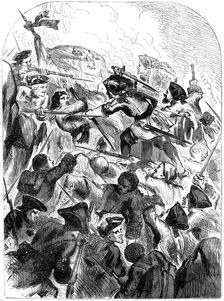 The Battle of Schellenberg, Austria, 1704 (19th century)