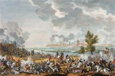 The Battle of San Giorgio di Mantova, Italy, 29 Fructidor, Year 4 (September 1796). Creator: Jean Duplessis-Bertaux