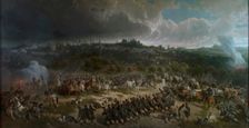 The battle of San Martino on June 24th 1859, Third Quarter of 19th century. Creator: Cerruti Bauduc, Felice (1818-1896)