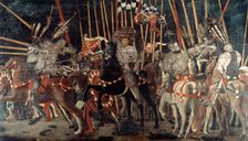 The Battle of San Romano 1432 (c1435-1440). Artist: Paolo Uccello