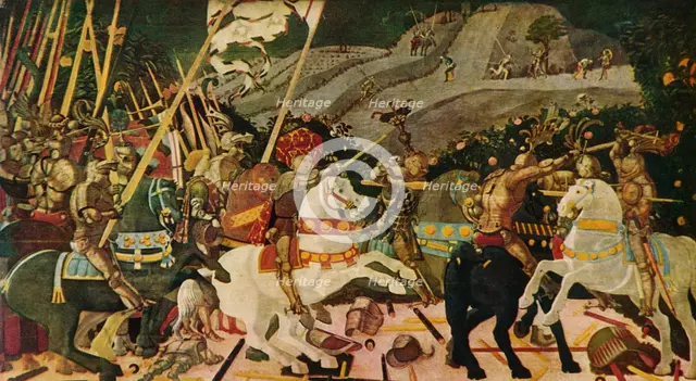 'The Battle of San Romano', c1438, (1909). Artist: Paolo Uccello.