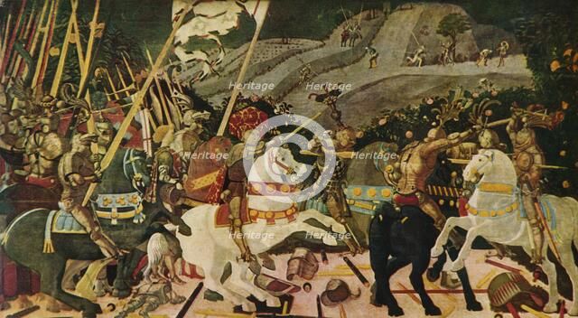 'The Battle of San Romano', c1438, (1909). Artist: Paolo Uccello.
