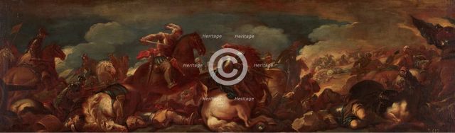 The Battle of Saint-Quentin (copy), after 1720. Creator: Unknown.