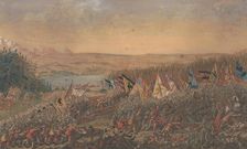 The Battle of Sempach on 9 July 1386, 17th century. Creator: Anonymous