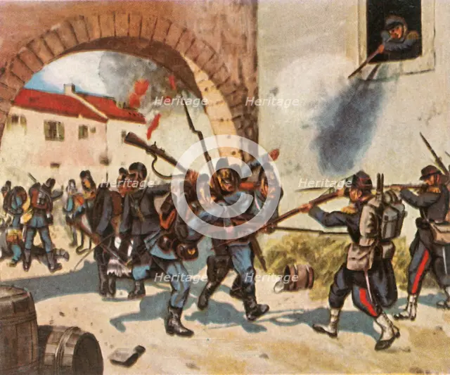 The Battle of Sedan, 1 September 1870, (1936). Creator: Unknown.