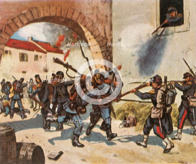 The Battle of Sedan, 1 September 1870, (1936). Creator: Unknown.