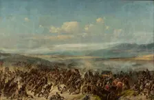 The Battle of Segesvar on 31 July 1849, Mid of the 19th cen.