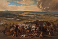 The Battle of Speyerbach on 15 November 1703, 1700s. Creator: Anonymous