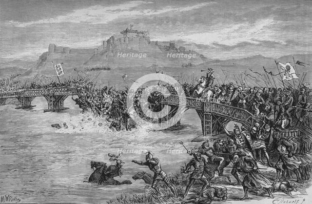 'The Battle of Stirling Bridge', 11 September 1297, (c1880). Artist: Unknown.