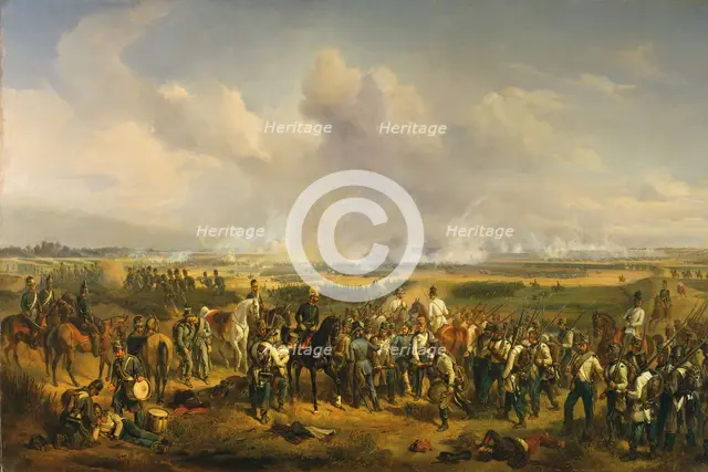 The Battle of Sz?reg on 5 August 1849, 1853. Creator: Adam, Albrecht (1786-1862).