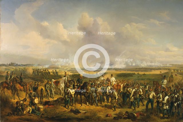 The Battle of Sz?reg on 5 August 1849, 1853. Creator: Adam, Albrecht (1786-1862).