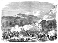 The Battle on the Volturno - the final repulse of the Neapolitans..., 1860. Creator: Unknown