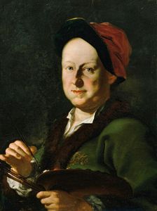 The battle painter August Querfurt, 1752 (?). Creator: Franz Sebald Unterberger