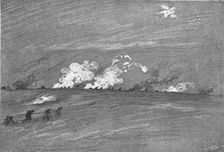 The Battle Seen by a Combatant; H-Hour (5:16 a.m.) of D-Day (October 23)...1917 Creator: F Elim