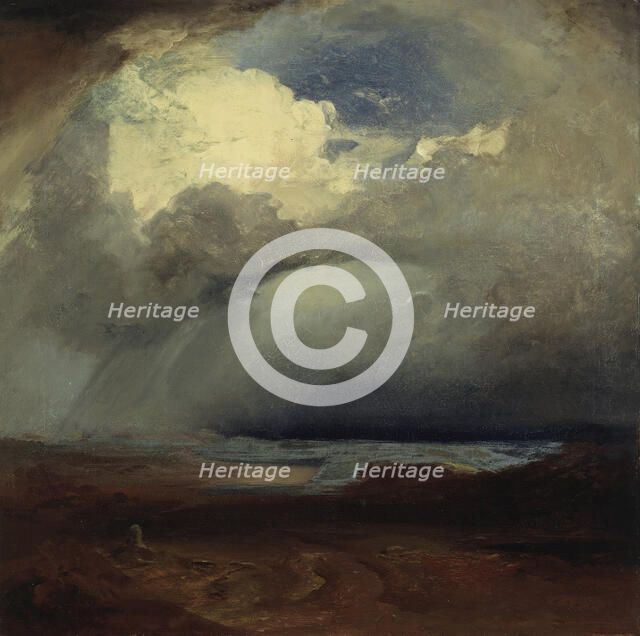 The Battlefield at Marathon, 1849. Artist: Rottmann, Carl (1797-1850)