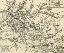 The Battlefields of the Aisne, Oise and Somme 1915. Creator: Unknown