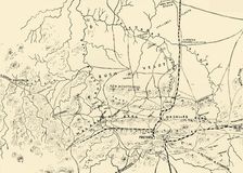 The Battlefields of Pretoria. (From a personal survey). 1901. Creator: Unknown