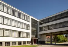 The Bauhaus building, Dessau, Germany, 2018. Artist: Alan John Ainsworth