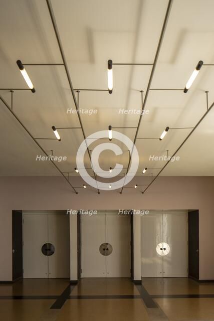 The Bauhaus building, Dessau, Germany, 2018.  Artist: Alan John Ainsworth.