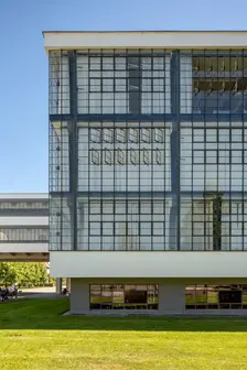 The Bauhaus building, Dessau, Germany, 2018. Artist: Alan John Ainsworth