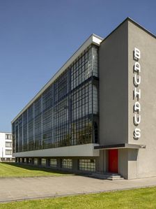The Bauhaus building, Dessau, Germany, 2018. Artist: Alan John Ainsworth