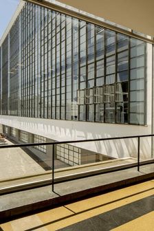 The Bauhaus building, Dessau, Germany, 2018. Artist: Alan John Ainsworth