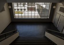 The Bauhaus building, Dessau, Germany, 2018. Artist: Alan John Ainsworth