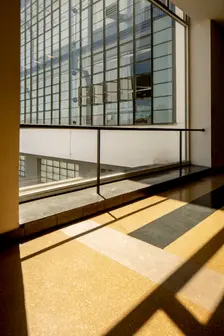 The Bauhaus building, Dessau, Germany, 2018. Artist: Alan John Ainsworth