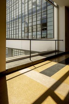 The Bauhaus building, Dessau, Germany, 2018. Artist: Alan John Ainsworth