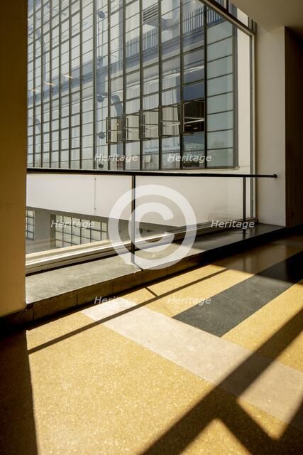 The Bauhaus building, Dessau, Germany, 2018.  Artist: Alan John Ainsworth.