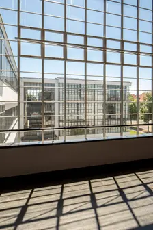 The Bauhaus building, Dessau, Germany, 2018. Artist: Alan John Ainsworth