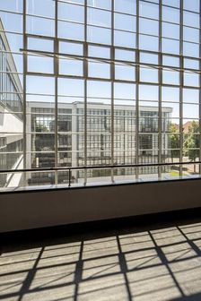 The Bauhaus building, Dessau, Germany, 2018. Artist: Alan John Ainsworth