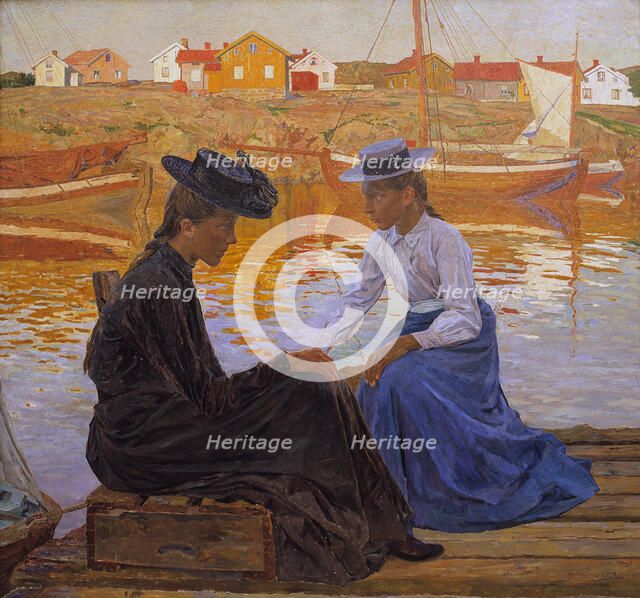 The Bay, 1901. Artist: Wilhelmson, Carl (1866-1928)