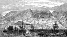 The Bay and Town of Funchal, Madeira, 1874. Creator: Unknown