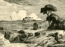 The Bay of Bale, with Ruins of Roman Villas 1890. Creator: Unknown
