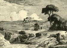 The Bay of Bale, with Ruins of Roman Villas 1890. Creator: Unknown