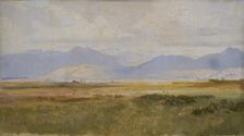 The Bay of Harlech 1864-1913. Artist: Alfred Edward East
