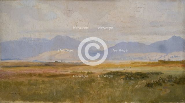 The Bay of Harlech, c1865-1913. Creator: Alfred Edward East.