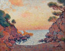 The bay of Le Lavandou, 1899. Creator: Espagnat, Georges, de (1870-1950)