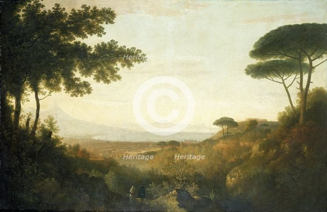 'The Bay of Naples', 1782. Creator: Thomas Jones.